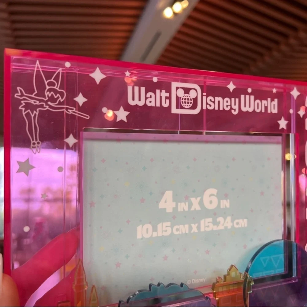2024 WDW Pink Picture Frame- 4x6